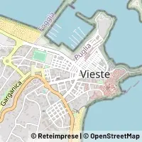 地図 Vieste