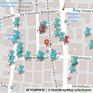 Mappa Via Andrea Busiri Vici, 00152 Roma RM, Italia (0.06667)