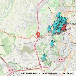 Mappa Via di Brava, 00165 Roma RM, Italia (5.3785)