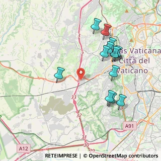 Mappa Via di Brava, 00165 Roma RM, Italia (4.25615)