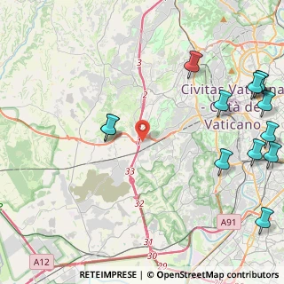 Mappa Via di Brava, 00165 Roma RM, Italia (6.43923)