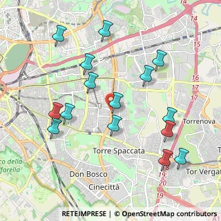 Mappa Via del Melograno, 00172 Roma RM, Italia (2.254)