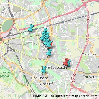 Mappa Via del Melograno, 00172 Roma RM, Italia (1.27)