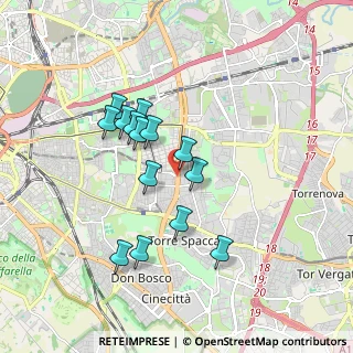 Mappa Via del Melograno, 00172 Roma RM, Italia (1.63429)