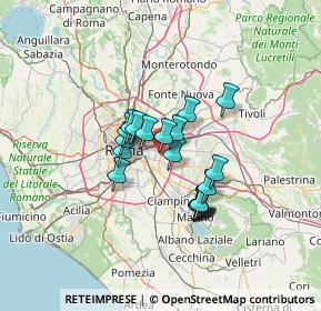 Mappa Via del Melograno, 00172 Roma RM, Italia (10.03)