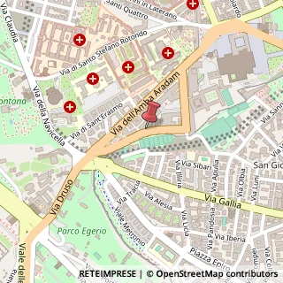 Mappa Via della Ferratella in Laterano, 33, 00184 Roma, Roma (Lazio)