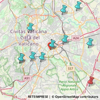Mappa Via della Ferratella in Laterano, 00184 Roma RM, Italia (5.33182)