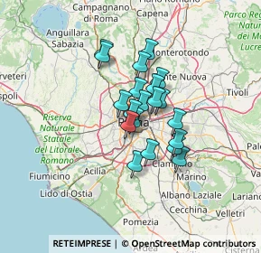 Mappa , 00153 Roma RM, Italia (9.327)