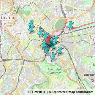 Mappa Via Fregene, 00100 Roma RM, Italia (0.96875)