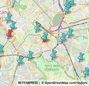 Mappa Via Fregene, 00100 Roma RM, Italia (2.92438)