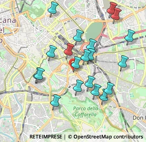 Mappa Via Fregene, 00100 Roma RM, Italia (1.9755)