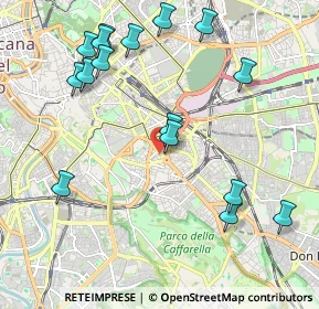 Mappa Via Fregene, 00100 Roma RM, Italia (2.49313)