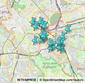 Mappa Via Appia Nuova, 00100 Roma RM, Italia (1.23105)