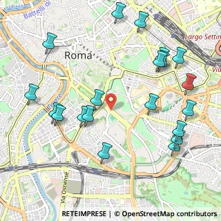 Mappa Terme Caracalla- Porta Capena, 00184 Roma RM, Italia (1.303)