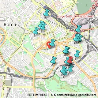 Mappa Via Farsalo, 00183 Roma RM, Italia (1.117)