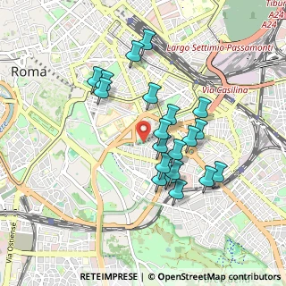 Mappa Via Farsalo, 00183 Roma RM, Italia (0.848)