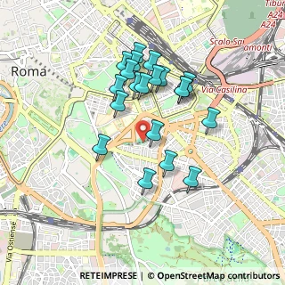 Mappa Via Farsalo, 00183 Roma RM, Italia (0.8355)