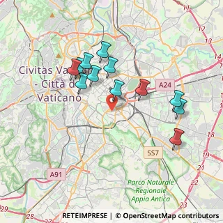 Mappa Via Farsalo, 00183 Roma RM, Italia (3.63667)