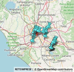 Mappa Via Casoria, 00182 Roma RM, Italia (10.6205)