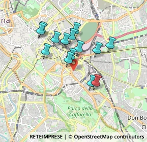 Mappa Via Casoria, 00182 Roma RM, Italia (1.56071)
