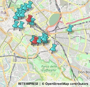 Mappa Via Casoria, 00182 Roma RM, Italia (2.093)