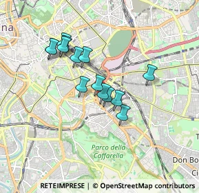 Mappa Via Casoria, 00182 Roma RM, Italia (1.515)