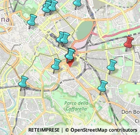 Mappa Via Casoria, 00182 Roma RM, Italia (2.40067)