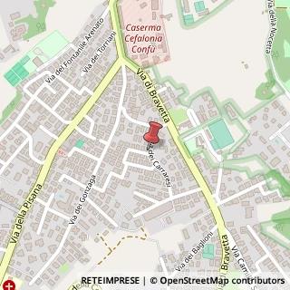 Mappa Via dei Carraresi, 8, 00164 Roma, Roma (Lazio)