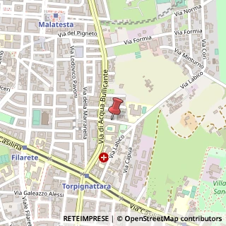 Mappa Via Policastro,  19, 00177 Roma, Roma (Lazio)