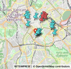 Mappa Via di Santa Prisca, 00153 Roma RM, Italia (1.446)