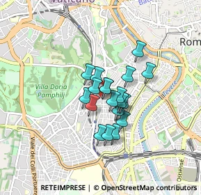 Mappa Via Francesco Saverio Sprovieri, 00152 Roma RM, Italia (0.555)