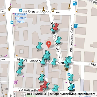 Mappa Via Francesco Saverio Sprovieri, 00152 Roma RM, Italia (0.075)