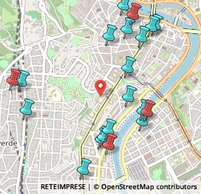 Mappa Viale Aurelio Saffi, 00153 Roma RM, Italia (0.636)