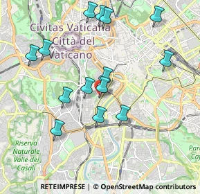 Mappa Viale Aurelio Saffi, 00153 Roma RM, Italia (2.08286)