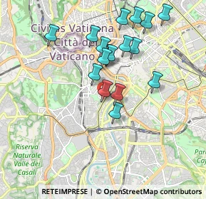 Mappa Viale Aurelio Saffi, 00153 Roma RM, Italia (1.84118)