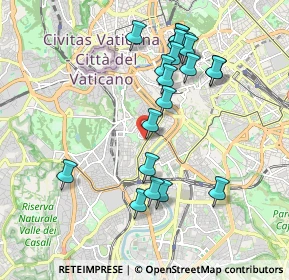 Mappa Viale Aurelio Saffi, 00153 Roma RM, Italia (2.02)