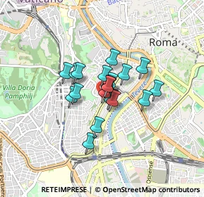 Mappa Viale Aurelio Saffi, 00153 Roma RM, Italia (0.5195)