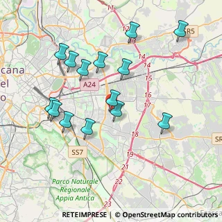 Mappa Via degli Acanti, 00172 Roma RM, Italia (4.05929)