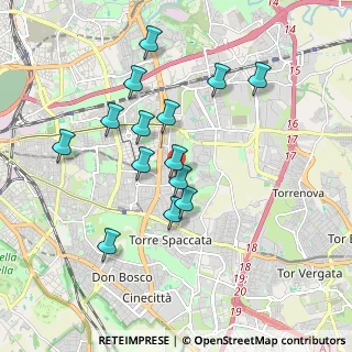 Mappa Via degli Acanti, 00172 Roma RM, Italia (1.805)