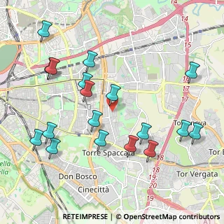 Mappa Via del Prato, 00172 Roma RM, Italia (2.40833)