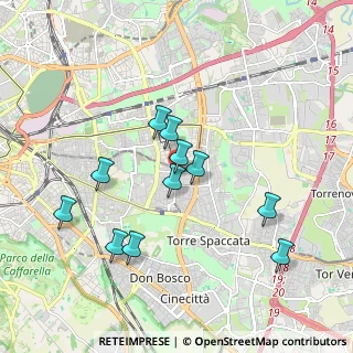 Mappa Via delle Robinie, 00172 Roma RM, Italia (1.81909)