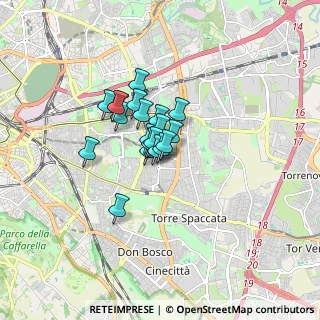 Mappa Via delle Robinie, 00172 Roma RM, Italia (1.0095)