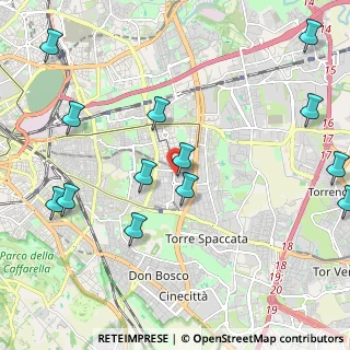 Mappa Via Costantino Sabbati, 00172 Roma RM, Italia (2.79308)