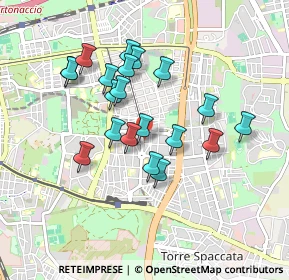 Mappa Via dei Carpini, 00172 Roma RM, Italia (0.8295)