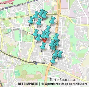 Mappa Via delle Robinie, 00172 Roma RM, Italia (0.694)