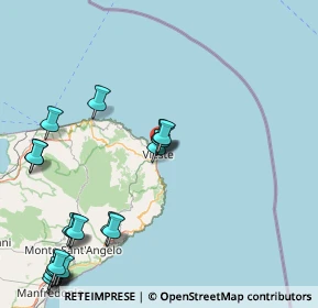 Mappa Via Generale Armando Diaz, 71019 Vieste FG, Italia (23.5945)