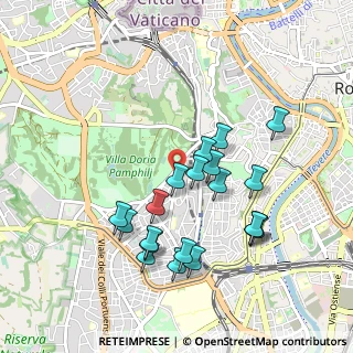 Mappa Via Cosmo de Torres, 00152 Roma RM, Italia (0.957)