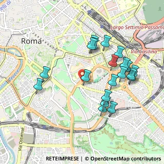 Mappa Via Ipponio, 00183 Roma RM, Italia (1.021)