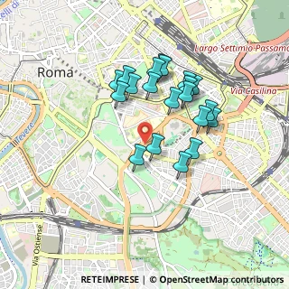 Mappa Via Ipponio, 00183 Roma RM, Italia (0.804)