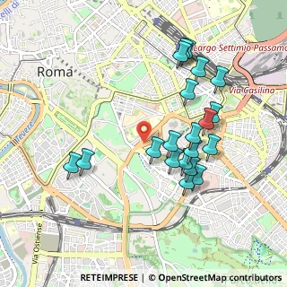 Mappa Via Ipponio, 00183 Roma RM, Italia (0.9925)